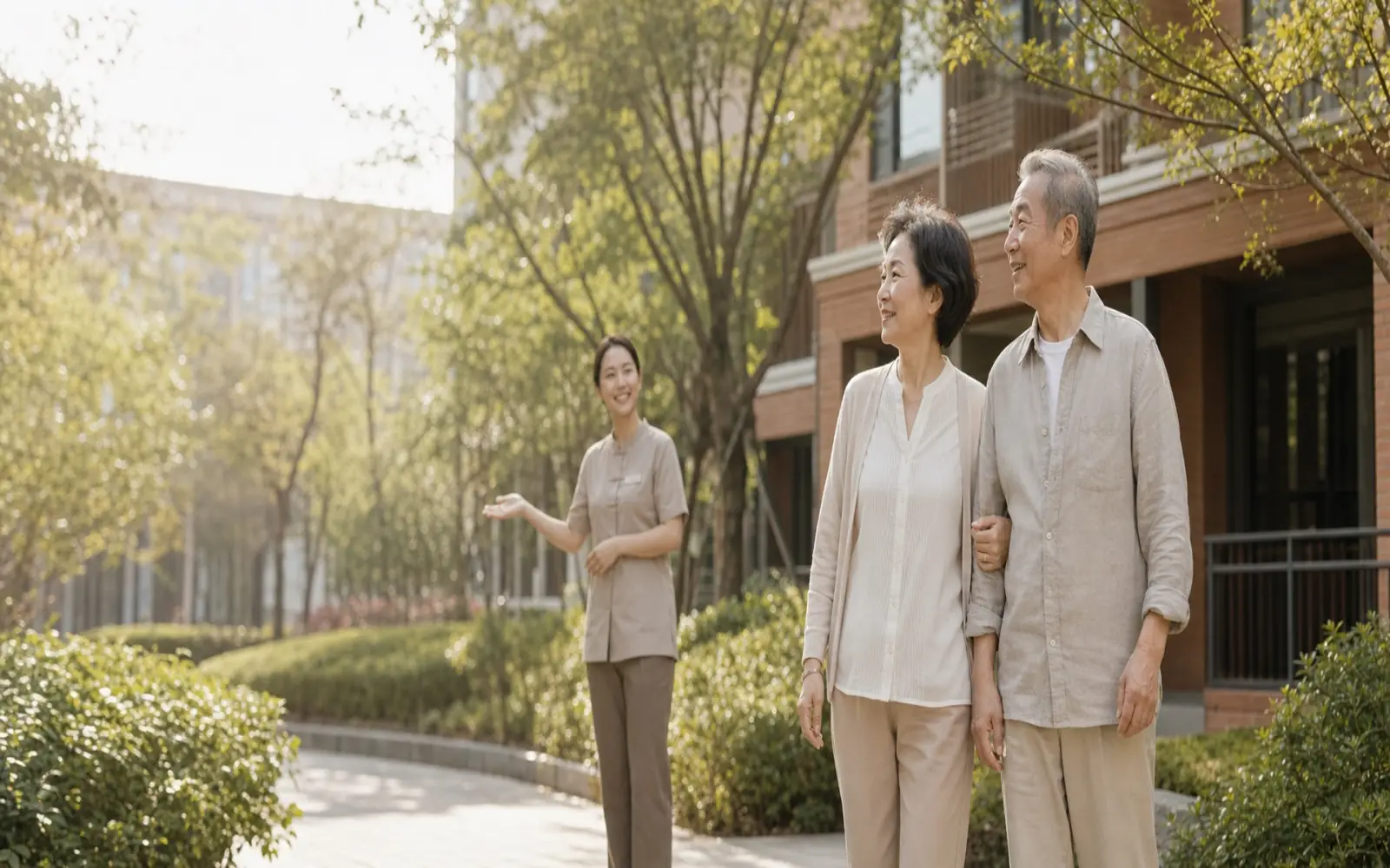 归家指南养老机构目录 Demo首页首屏截图
